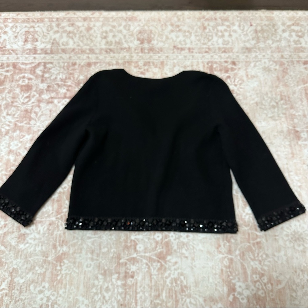 NWT Ann Taylor Merino Wool Crystal Cardigan - Picture 12 of 14